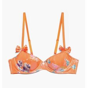 Savage X Fenty Night Blooms Unlined Demi Bra - 34C
